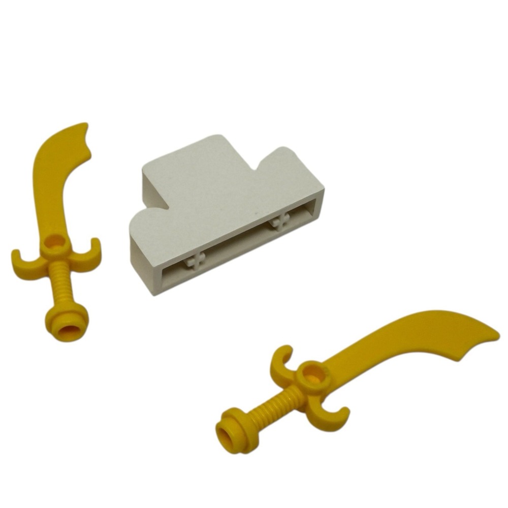 Lego Vintage Adventurers Orient #7411 Tygurah's Roar REPLACEMENT PARTS Swords - Picture 4 of 4
